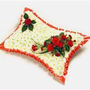 Red &amp; White Pillow 