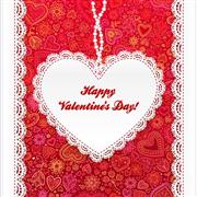 Happy Valentine&#39;s Day Greeting Card 