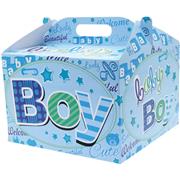 Baby Boy Balloon &amp; Gift Box