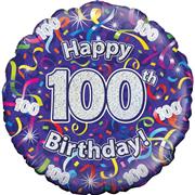  Birthday Balloon 100th