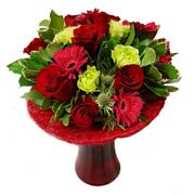 Red &amp; Green Luxury Romantic Gift Vase