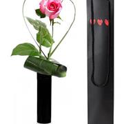 Single Pink Rose Gift Vase 