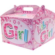 Baby Girl Balloon &amp; Gift Box 