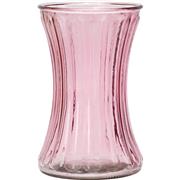 Pink Pencil Pleat Vase 