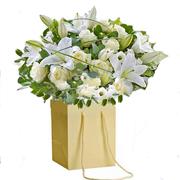 Wonderful White Hand-tied Bouquet