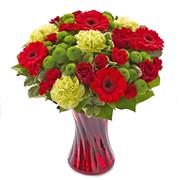 Romantic Rose &amp; Gerbera  Vase