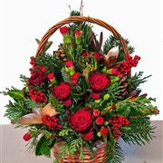 Spectacular  Traditional Christmas Basket 