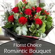  e Florist Choice Valentines Hand-tied Bouquet 