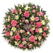 Bloom Carnation Wreath