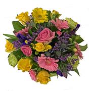 Yellow &amp; Pink Spring Bouquet 