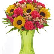 Vibrant Summer Sunshine Vase 