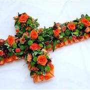 Classic Orange &amp; Green Cross