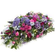 Pink &amp; Lilac Casket Spray 