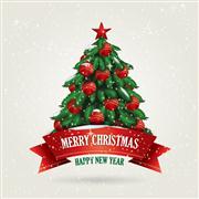 A Merry Christmas Greetings Card 