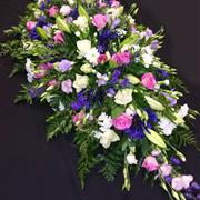 Pink &amp; Lilac Coffin Spray 