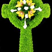 Green Celtic Cross 