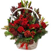 Large Jingle Bells Basket 