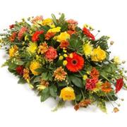 Orange &amp; Yellow Tray Spray 