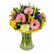 Yellow &amp; Pink Gift Vase 