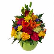 Vibrant Exquisite Vase Arrangement 