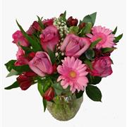 Pretty Pink Selection Vase