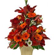 Autumn Sunset Exquisite Vase 