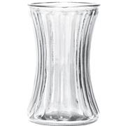 Clear Pencil Pleat Vase 