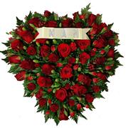 Red Rose Heart with name 