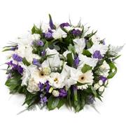 Purple &amp; White Country Posy 
