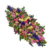 Luxury Country Garden Casket Spray 