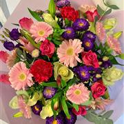 Pink &amp; Purple Summer Hand-tied 