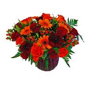 Orange &amp; Red Gift Vase 