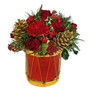 Festive Floral Drum