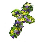 Green Yellow Purple Cross 