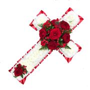 Red &amp; White Massed Cross 