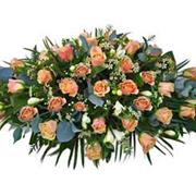 Peach Rose Spray 