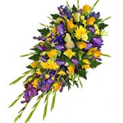 Yellow Purple Summer Spray 