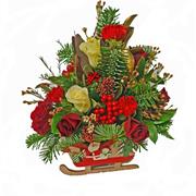Christmas Vintage Sleigh 