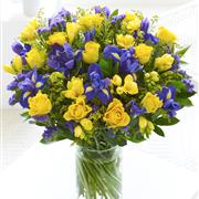 Luxury Yellow &amp; Purple Scented Vase