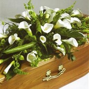 Calla Liliy Casket Spray 